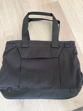 Cordura Fabric Black Laptop Bag - Men